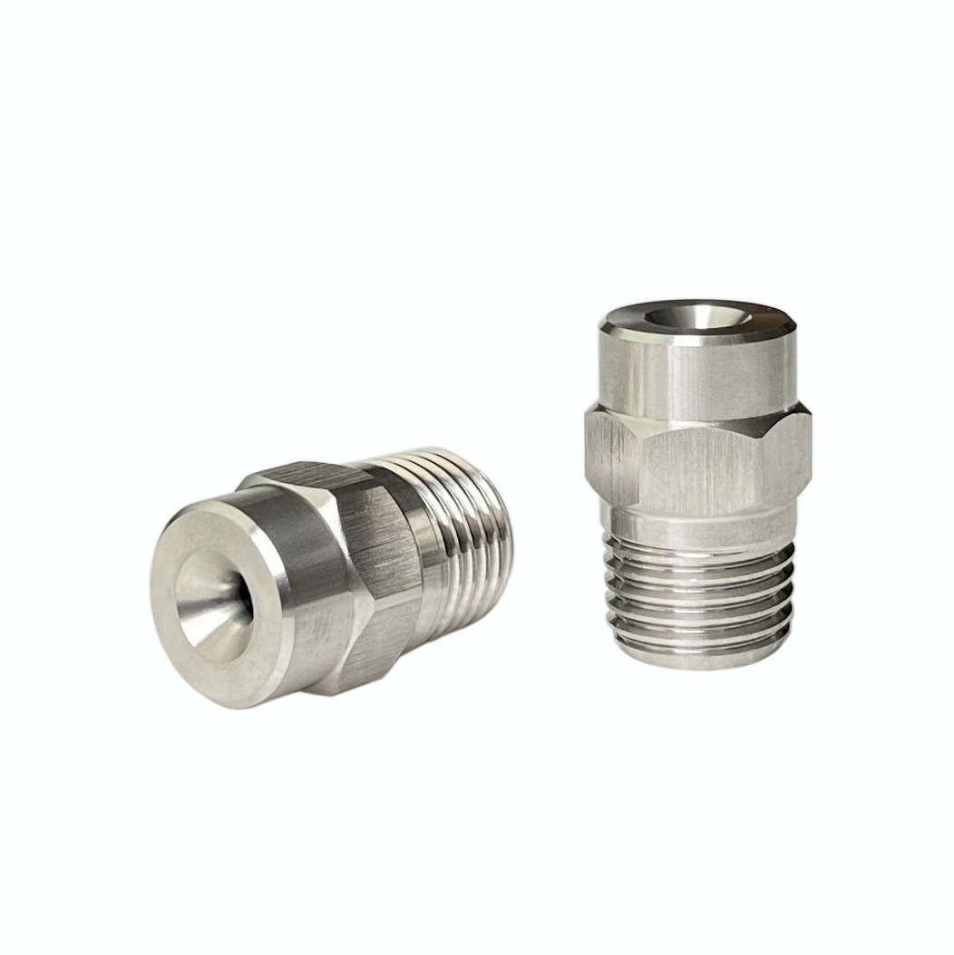 90 degree solid spraying stainless steel/brass vegetable conveyor belt washing/cleaning full cone spray jet nozzle — изображение 2