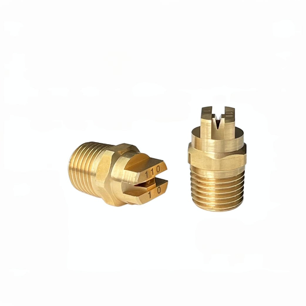 1/4", 1/8" Brass High quality Leader Spray 11010 flat fan spray jet nozzle — изображение 5