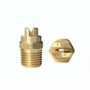 1/4", 1/8" Латунная высококачественная распылительная насадка Leader Spray 11010 с плоской фасой