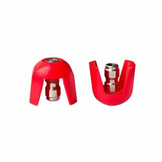 High pressure car washer fan-shaped spray water 1/4 slip lock joint stainless steel five-color quick connecting nozzle