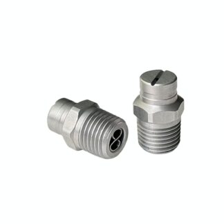 MEG High pressure 250 bar 1/8" and 1/4" stabilizer Hardened stainless steel car vehicle water flat fan spray wash nozzle