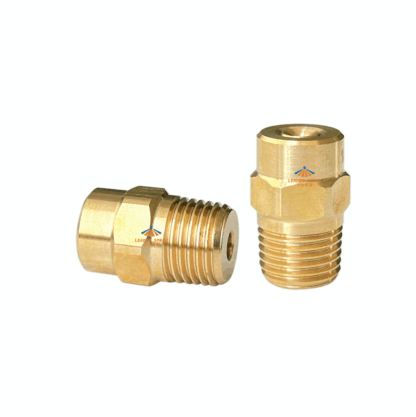 Brass wide angle 120 degree washing cleaning cooling solid full cone shape water jet spray nozzle — изображение 2