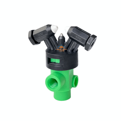 Impact ultrasonic 1/4 inch plastic pp body air liquid mixing spray atomizing dry fog mist nozzle — изображение 5