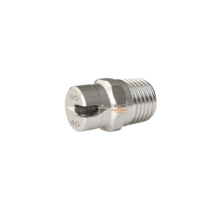 Side slotting flat spraying, stainless steel brass special deflected side spray water washing/cleaning flat fan nozzle — изображение 4