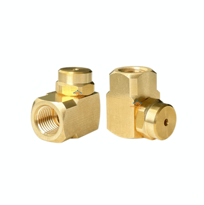 L corner (Elbow) 90 degree full cone spraying standard angle/wide angle air conditioner cooling water nozzle — изображение 3
