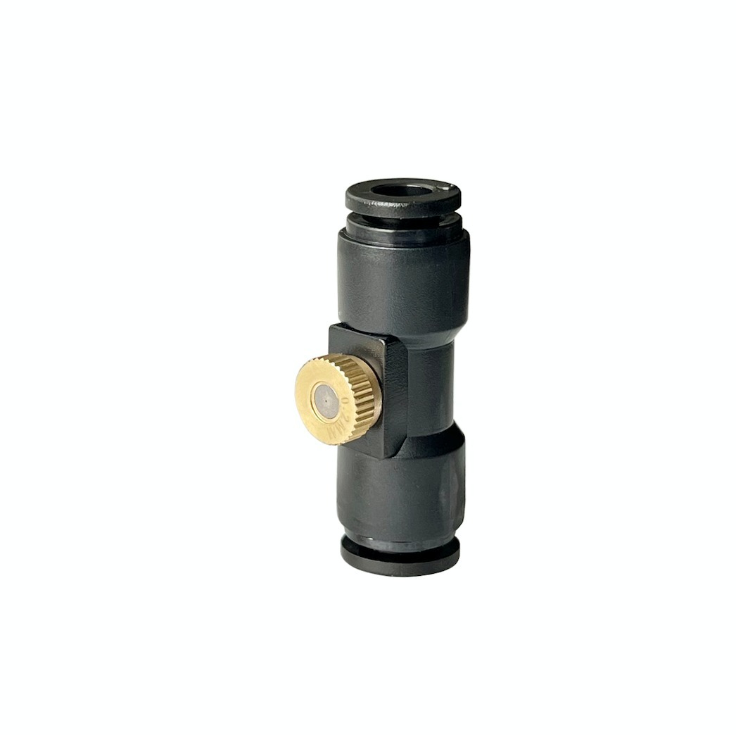 Plastic quick slip lock fittings, low pressure PP mist fog cooling system connectors, garden mist spraying connectors — изображение 6