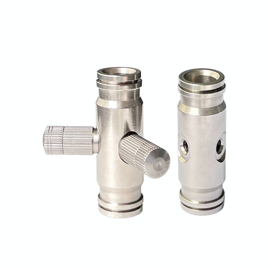 New type High pressure slip lock/quick release 3/8 inch (9.52mm) double O rubber rings inside mist cooling system fittings/connectors — изображение 2