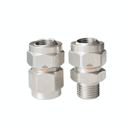 155SS Swivel joint, stainless steel brass Adjustable ball nozzle connector/joint removable adapter — изображение 4