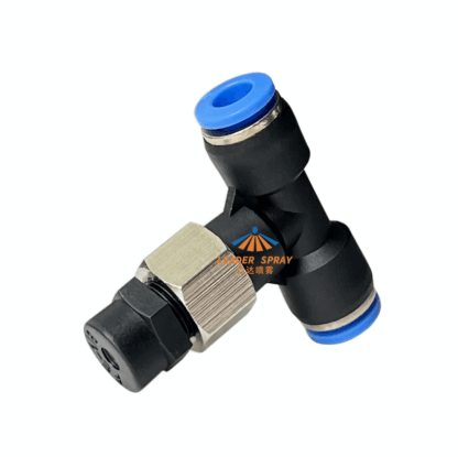 FE 1/8 plastic KW micro sprayer NPT/BSPT 0.25mm, 0.4mm anti-drip full cone mist fog spray nozzle — изображение 2