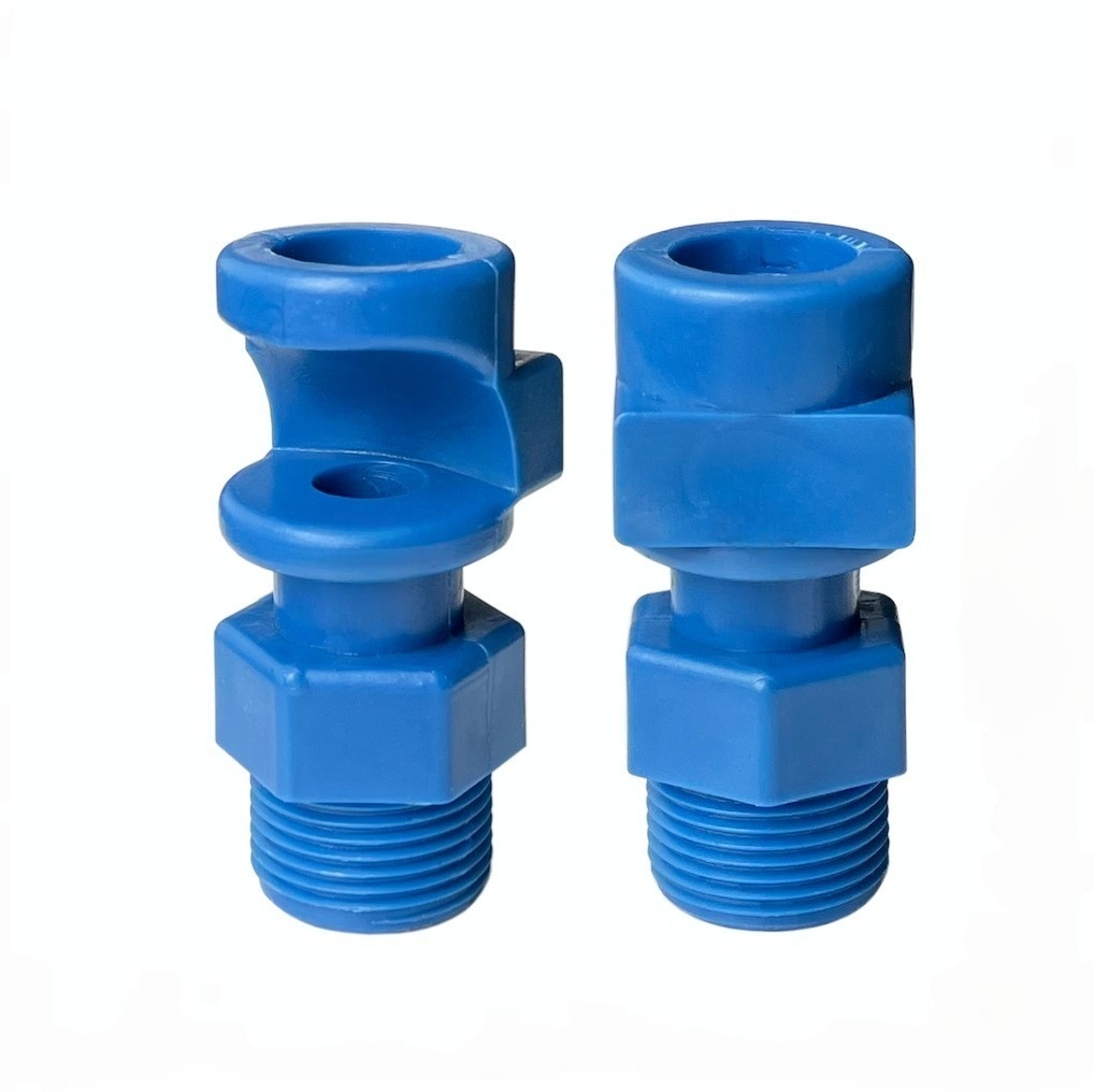 Polyurethane/plastic water curtain washing coal washer magnetic separator devibrator screen deflected wide angle flat fan nozzle — изображение 6