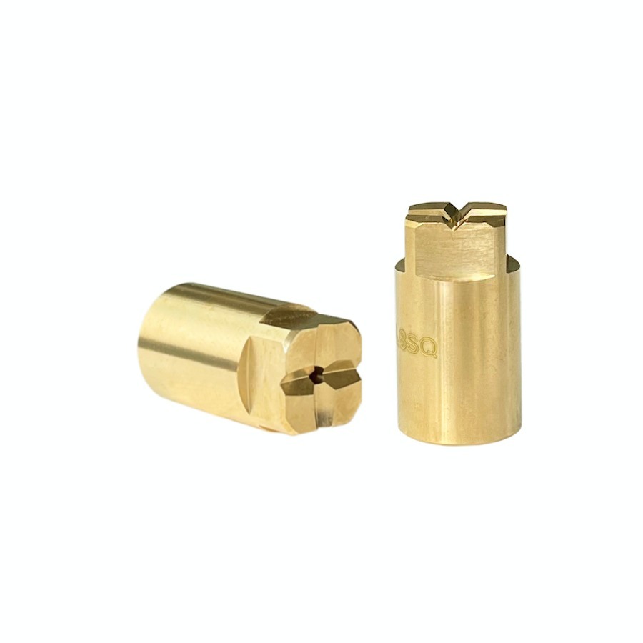 Square solid cone spray stainless steel/Brass removable dust removal cooling cleaning full solid jet nozzle — изображение 2