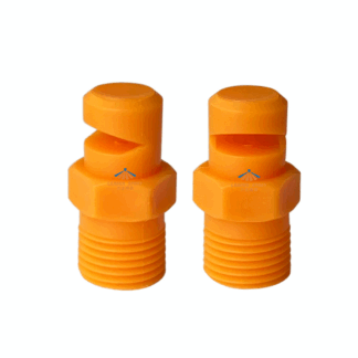 PP Plastic Deflected Wide angle flood jet spraying, 1/8 inch, 1/4 inch, 1/2 inch floodjet flat fan water curtain spray nozzle