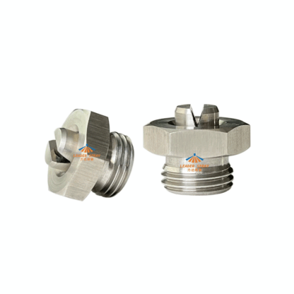 Customized 120 degree flat fan jet spraying, stainless steel Embed/Insert short flat fan nozzle, leader spray flat jet — изображение 6