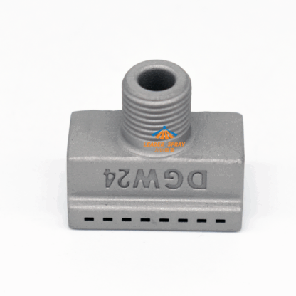DGW24 L type wind jet | 1/8 inch male square rectangle hole/orifice compressed air spray | stainless steel mould produced liquid purging nozzle — изображение 4