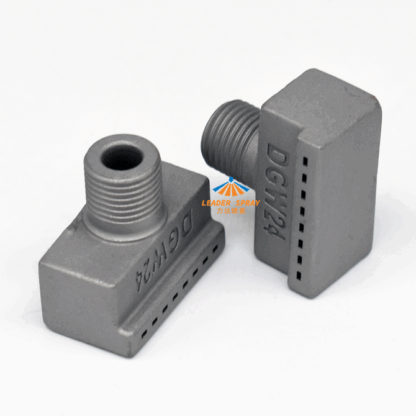 DGW24 L type wind jet | 1/8 inch male square rectangle hole/orifice compressed air spray | stainless steel mould produced liquid purging nozzle — изображение 5