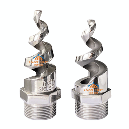 Stainless steel Boat Vessel desulfurization 316SS umbrella wash spraying fire protection helix screw helical spjt spiral nozzle — изображение 4