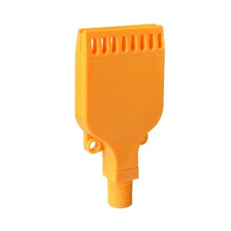 Double line holes air nozzle, low noise plastic wind jet nozzle, 1/4 inch ABS drying cleaning spray LDspray compressed air nozzle