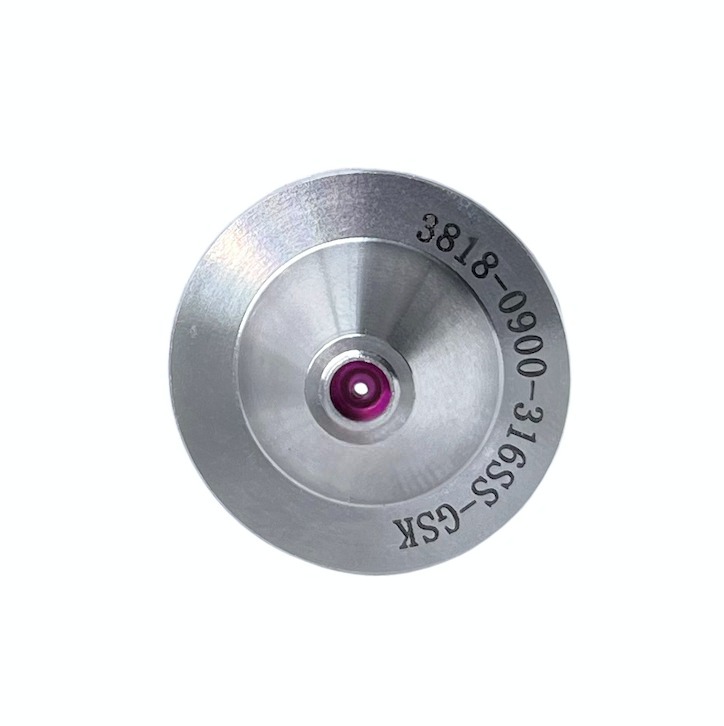 Disc gasket flake thin section ruby insert orifice high impact stream straight line 0 degree paper nozzle — изображение 5