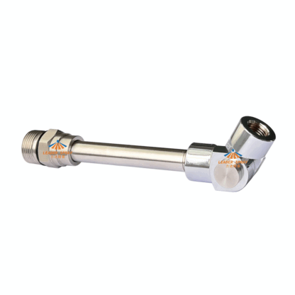 210 degree adjustable car wash road cleaning spray joint, 1/2 inch connector to 1/4" female thread nozzle universal jet connector — изображение 2