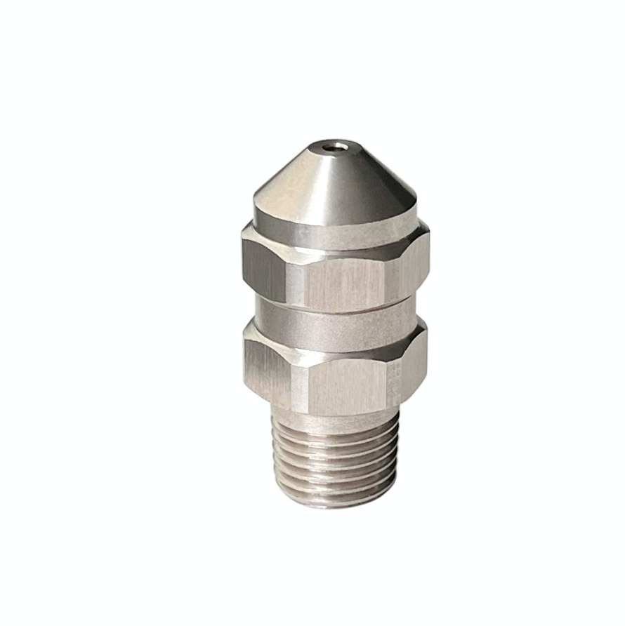 Narrow angle solid full cone spray removable/detachable 15/30 degree high impact superheated steam cooling jet solid nozzle — изображение 6