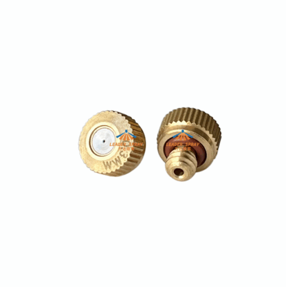 KTS 0.3MM Brass fog nozzle landscape backyard beautification low pressure water mist cooling system mini sprayer — изображение 5
