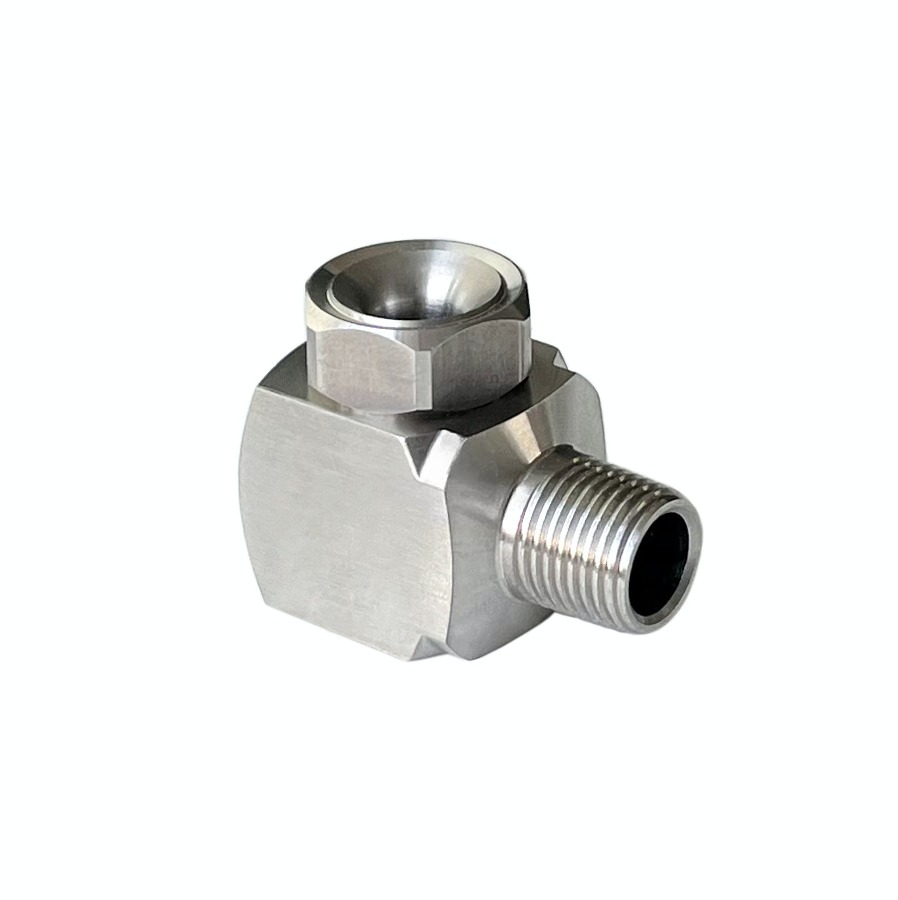 Whirl chamber anti-clog design female thread removable head central Air conditioner/Gas cooling/humidify Hollow cone spray nozzle — изображение 2