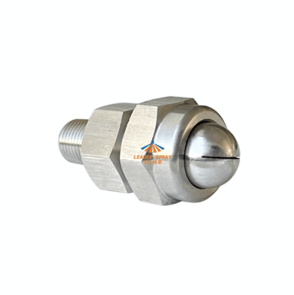 TB slot fan jet 1/8", 1/4" quick release connect air/steam/liquid water flat fan spraying nozzle — изображение 3