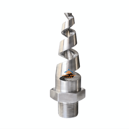 Machine processing stainless steel brass special customized spray angle flow rate 170/180 degree cooling tower spiral jet nozzle — изображение 6