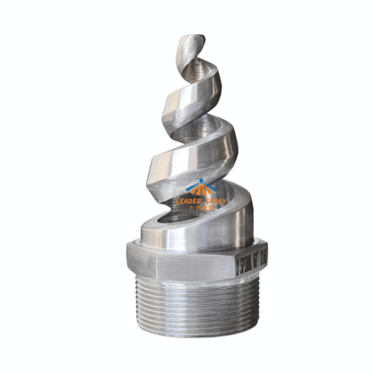 Machine processing stainless steel brass special customized spray angle flow rate 170/180 degree cooling tower spiral jet nozzle — изображение 5