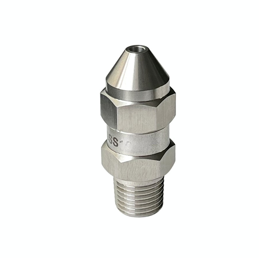 Narrow angle solid full cone spray removable/detachable 15/30 degree high impact superheated steam cooling jet solid nozzle