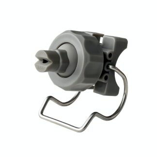 Plastic PP adjustable ball flat fan painting powder spraying 6510/8010 double single jet clamp/clip nozzle