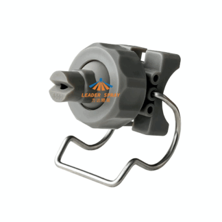 Plastic PP adjustable ball flat fan painting powder spraying 6510/8010 double single jet clamp/clip nozzle