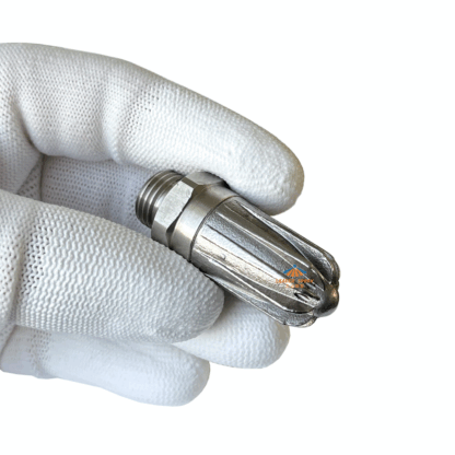 Round compressed air jet 1/4 inch male/female wind spray stainless steel high impact air nozzle — изображение 4