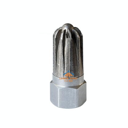 Round compressed air jet 1/4 inch male/female wind spray stainless steel high impact air nozzle — изображение 2