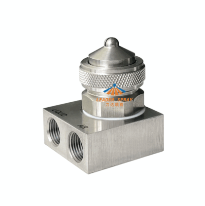 New condition stainless steel SS pressure | siphon gravity flat fan/round liquid air mixing dry fog micro jet atomizer nozzle — изображение 6