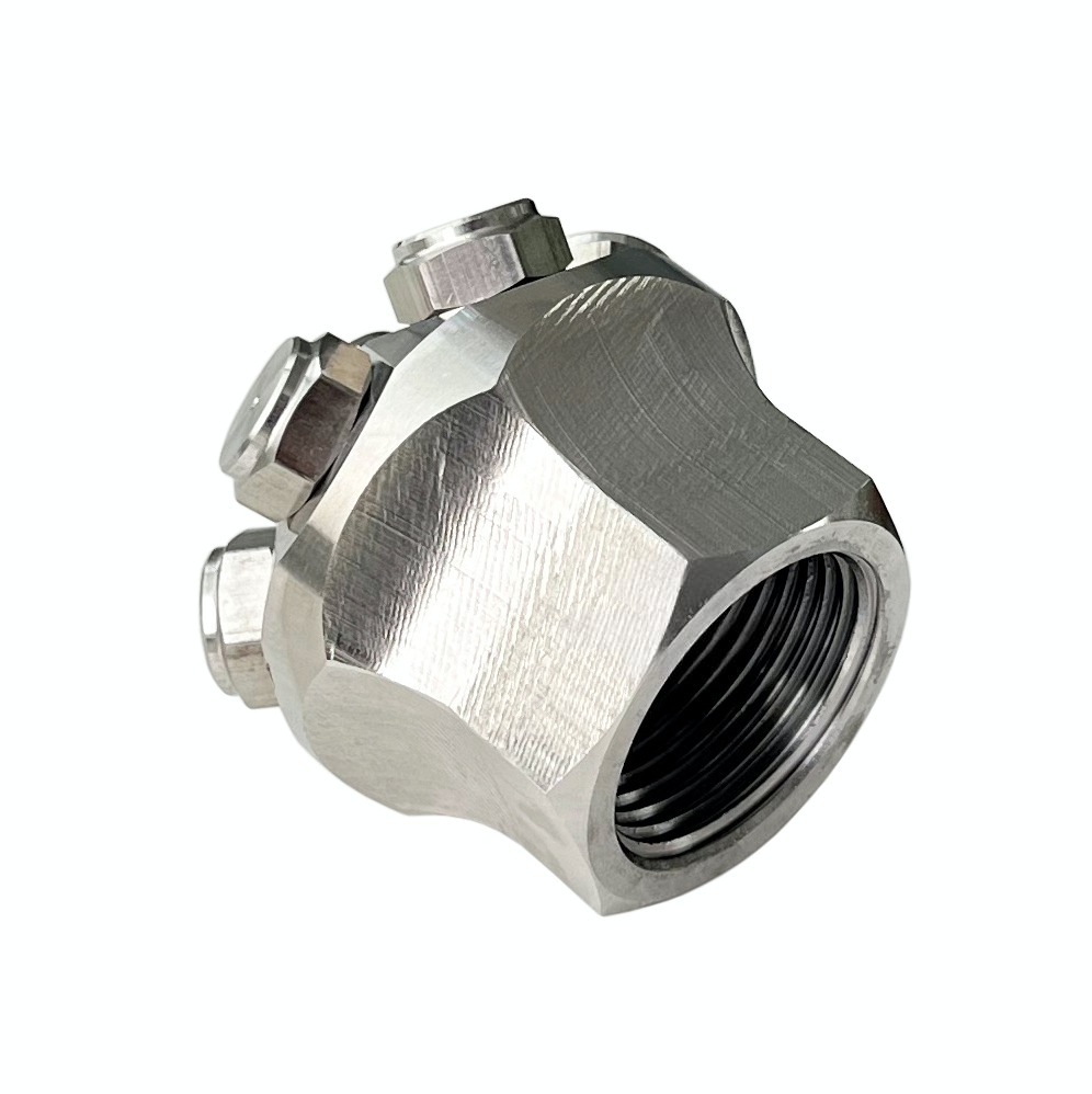 Multi head/7 spray heads large capacity/wide angle small droplet size/multiple orifice/full cone fog jet nozzle — изображение 7