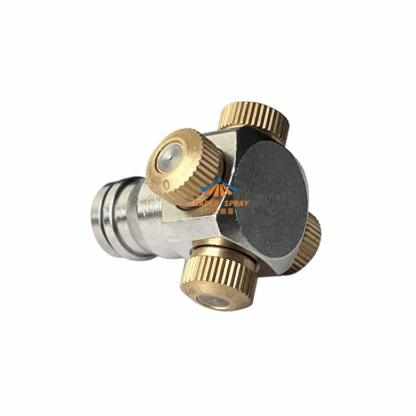 1/4inch (6.35mm) Quick coupling release joint slip lock cross Tee straight line elbow connect 1500PSI high pressure micro mist fog system connector joint — изображение 2