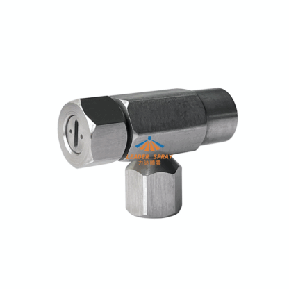 Pressure internal Water-Air Mixing Flat Fan evenly VV-EA mini Air Atomizing fog spray Nozzle — изображение 3