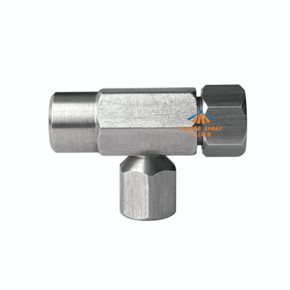 Pressure internal Water-Air Mixing Flat Fan evenly VV-EA mini Air Atomizing fog spray Nozzle — изображение 4