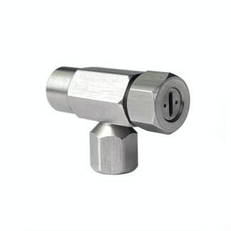 Pressure internal Water-Air Mixing Flat Fan evenly VV-EA mini Air Atomizing fog spray Nozzle