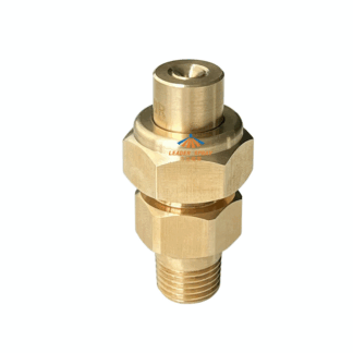 Removable/quick release combined with strainer/filter pollution control and cooling full cone jet spray nozzle