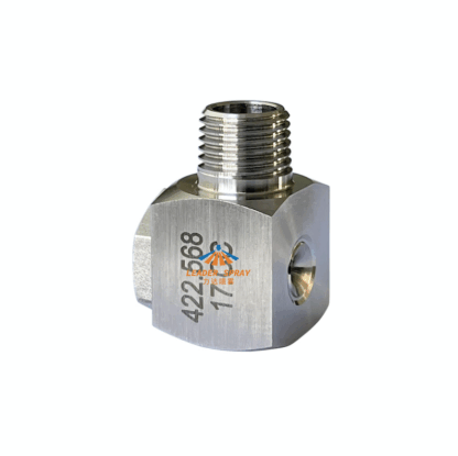 Tangential flow full cone nozzle stainless steel without swirl insert non clogging uniform liquid jet spray — изображение 4