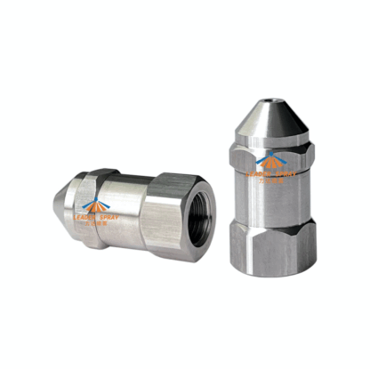 Narrow angle solid full cone spray removable/detachable 15/30 degree high impact superheated steam cooling jet solid nozzle — изображение 4