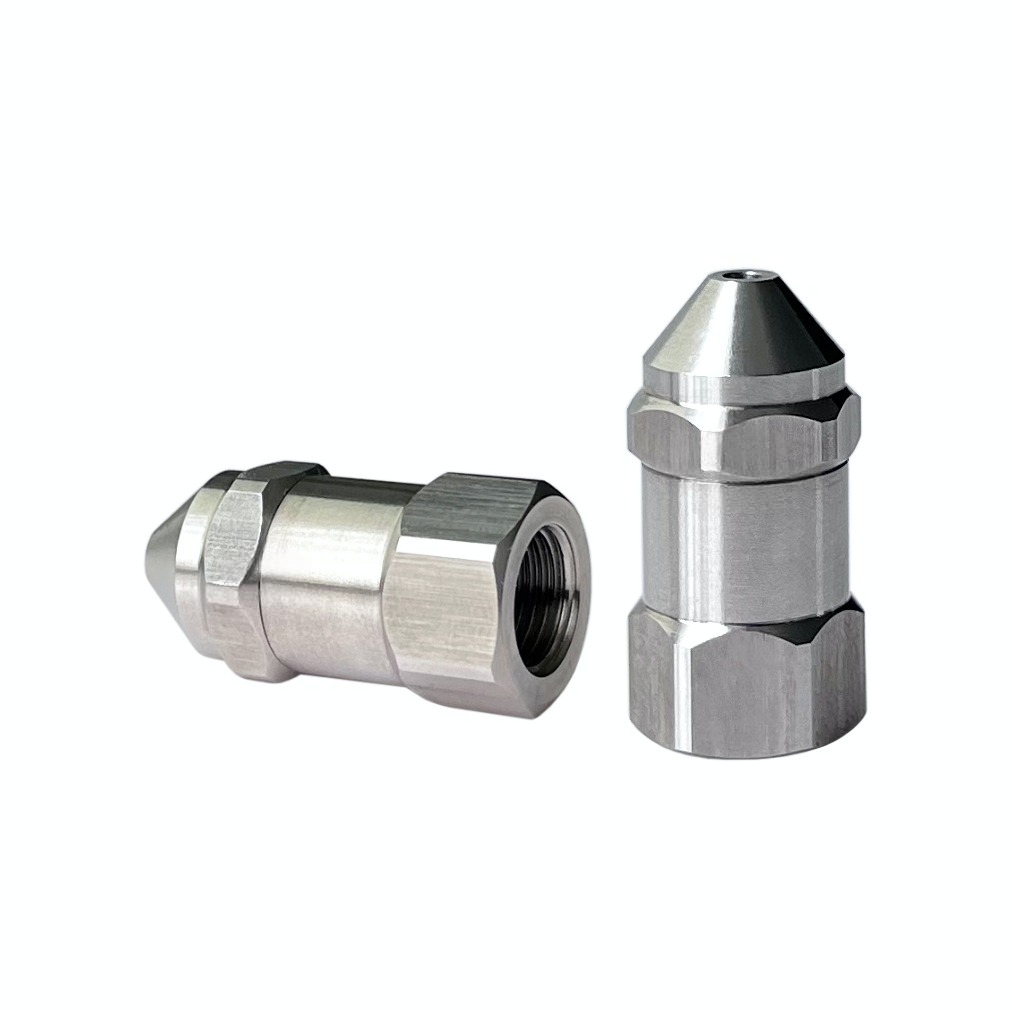 Narrow angle solid full cone spray removable/detachable 15/30 degree high impact superheated steam cooling jet solid nozzle — изображение 4