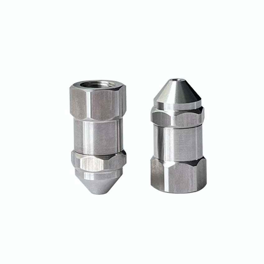 Narrow angle solid full cone spray removable/detachable 15/30 degree high impact superheated steam cooling jet solid nozzle — изображение 3