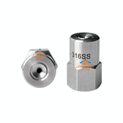 Female thread wide angle 303SS/304SS/316SS dust control waste gas cooling tower full cone spray nozzle — изображение 2