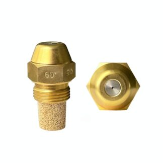 Brass waste gas burner oil spray 1/4 inch 9/16 inch strainer filter oil micro mist fine nozzle