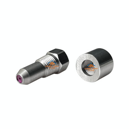 0 degree stream line spray cutting paper nozzle ruby insert high pressure cutting tip customized liquid column flow jet — изображение 5