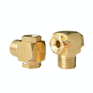 Tangential flow full cone nozzle stainless steel without swirl insert non clogging uniform liquid jet spray