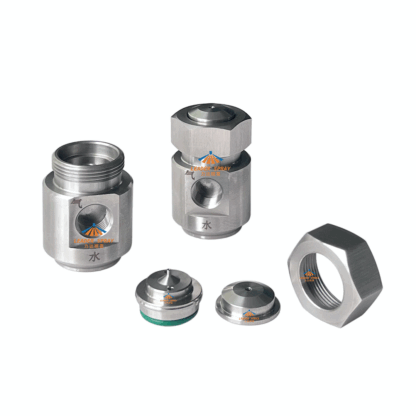 Siphon round atomizing air fog spraying, gravity automatic sucks liquid fog jetting, SU1 circle dry mist/micro injector nozzle — изображение 3
